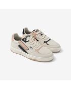 Baskets en cuir Midnight Bloom multicolores