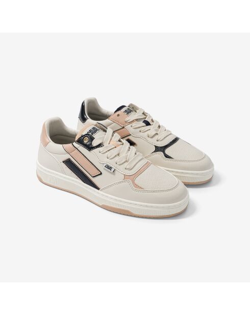 Baskets en cuir Midnight Bloom multicolores