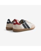 Baskets en cuir Black Scarlet multicolores