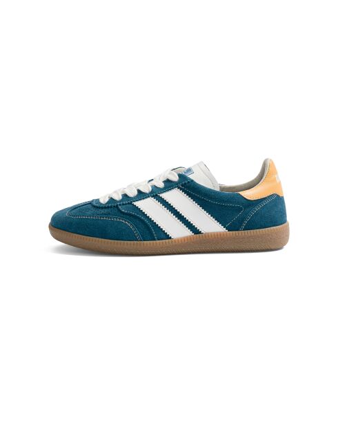 Baskets en cuir APF France handicap multicolores