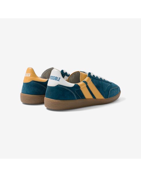 Baskets en cuir APF France handicap multicolores