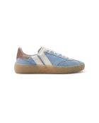 Baskets en cuir Sky Latte bleus