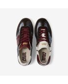 Baskets en cuir Festive Shine multicolores