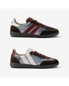 Baskets en cuir Festive Shine multicolores