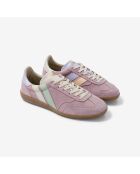Baskets en cuir Pastel Candy multicolores