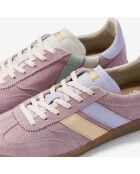 Baskets en cuir Pastel Candy multicolores