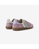 Baskets en cuir Pastel Candy multicolores