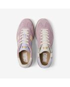 Baskets en cuir Pastel Candy multicolores