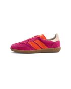 Baskets en cuir Pop Flamingo multicolores