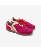 Baskets en cuir Pop Flamingo multicolores