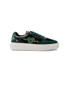 Baskets en cuir Harry Potter - Slytherin vert/noir