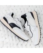 Baskets en cuir Milky Way multicolores