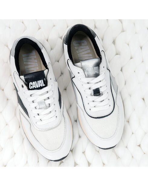 Baskets en cuir Milky Way multicolores