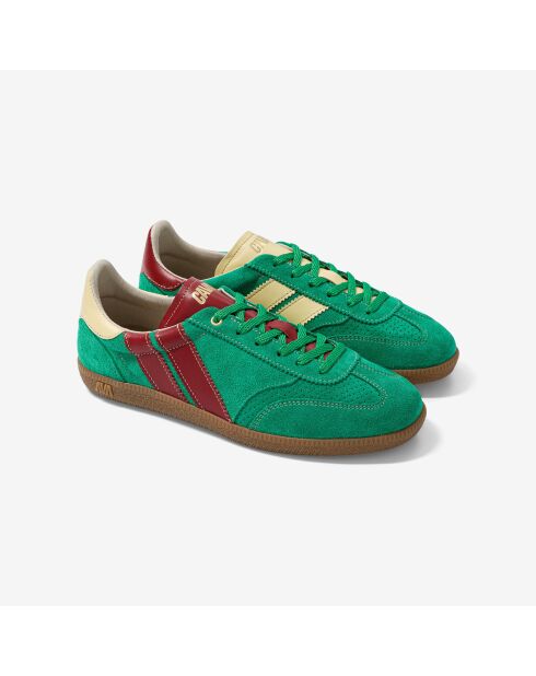 Baskets en cuir Pine Berry multicolores
