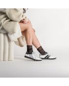 Baskets en cuir Retro Slate multicolores