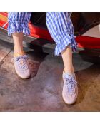 Baskets en cuir Lilac Sunrise orange/violet