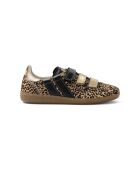 Baskets en cuir Leo Queen multicolores