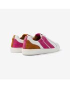 Baskets en cuir Brown Berry rose/marron