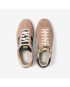 Baskets en cuir Latte Blush multicolores