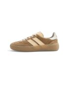 Baskets en cuir Choco Latte beige/blanc