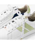 Baskets en cuir Le Petit Prince vert/bleu