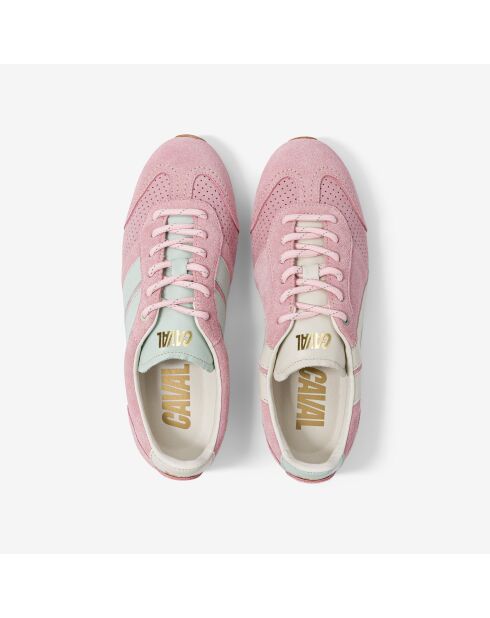 Baskets en cuir Tutu Glow multicolores
