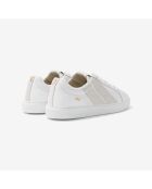 Baskets en cuir Light Glory beige/blanc