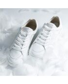 Baskets en cuir Light Glory beige/blanc