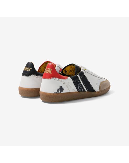 Baskets en cuir Astérix multicolores