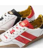 Baskets en cuir Astérix multicolores