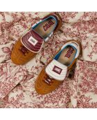 Baskets en cuir Brownie Field multicolores