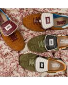 Baskets en cuir Brownie Field multicolores