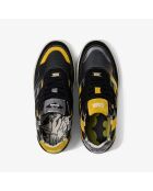 Baskets en cuir Batman jaune/noir