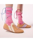 Baskets en cuir Peachy Pulp multicolores