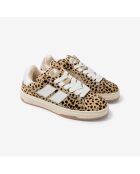 Baskets en cuir Leo Beast multicolores