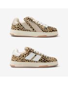 Baskets en cuir Leo Beast multicolores