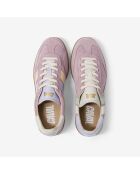 Baskets en cuir Pastel Candy multicolores