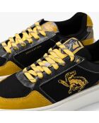 Baskets en cuir Harry Potter - Hufflepuff jaune/noir
