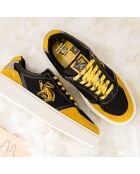 Baskets en cuir Harry Potter - Hufflepuff jaune/noir