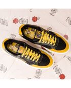 Baskets en cuir Harry Potter - Hufflepuff jaune/noir