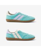 Baskets en cuir Orchid Mist vert/violet