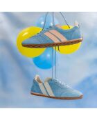 Baskets en cuir Blue Swing multicolores