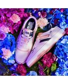 Baskets en cuir Midnight Bloom multicolores