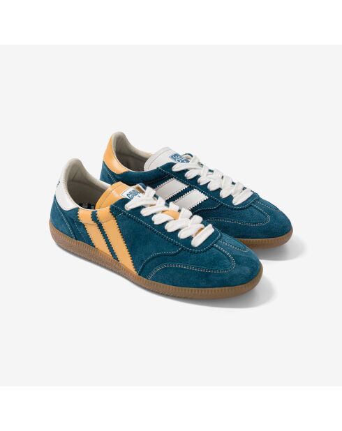 Baskets en cuir APF France handicap multicolores