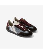Baskets en cuir Festive Shine multicolores