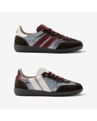 Baskets en cuir Festive Shine multicolores