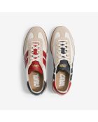 Baskets en cuir Black Scarlet multicolores