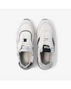 Baskets en cuir Milky Way multicolores