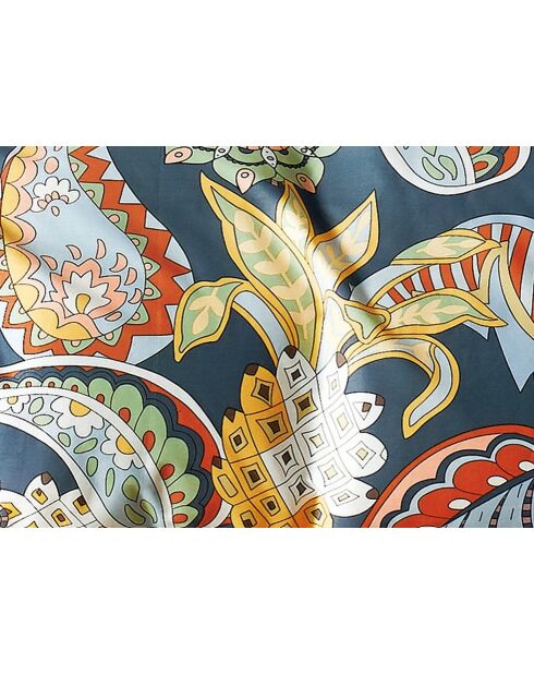 Set copripiumino con stampa bifacciale + 2 federe Federe per cuscini volanti trapuntate piatte multicolore - 220x240 cm/2x (65x65 cm)