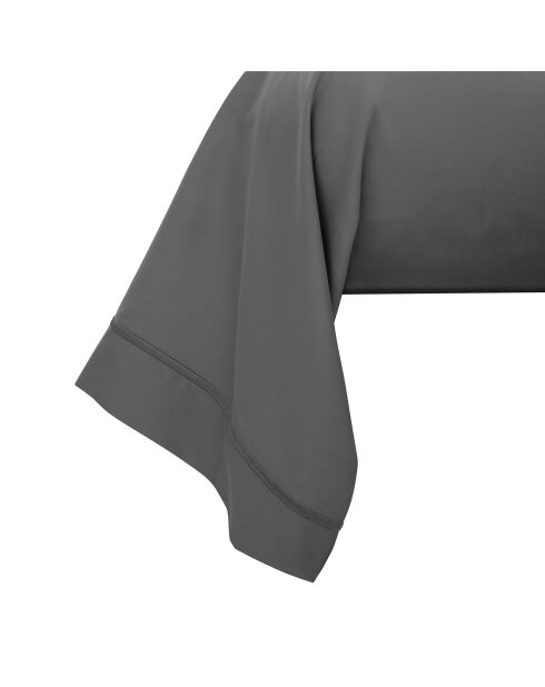 Taie de traversin Prestige graphite - 45x185 cm